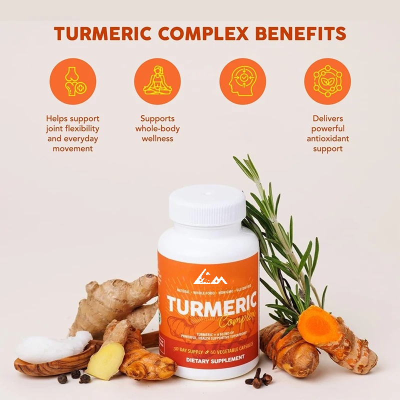 Organic Black Pepper, Turmeric - огляд і ціна Turmeric Curcumin Capsule